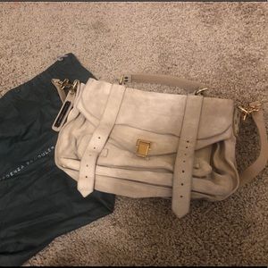 Proenza Schouler PS1 Suede Medium
